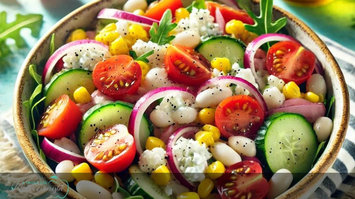 Legumi Freddi: La Freschezza Estiva con Fagioli e Fiocchi di Latte