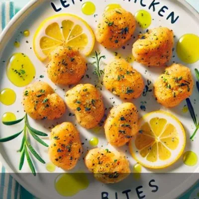 bocconcini di pollo al limone