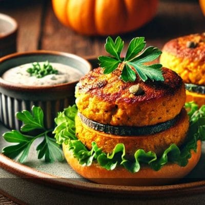 burger di zucca