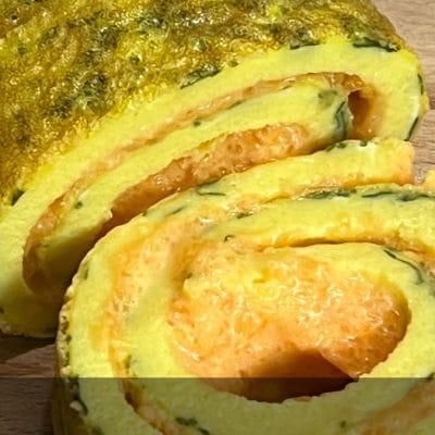 frittata al forno arrotolata