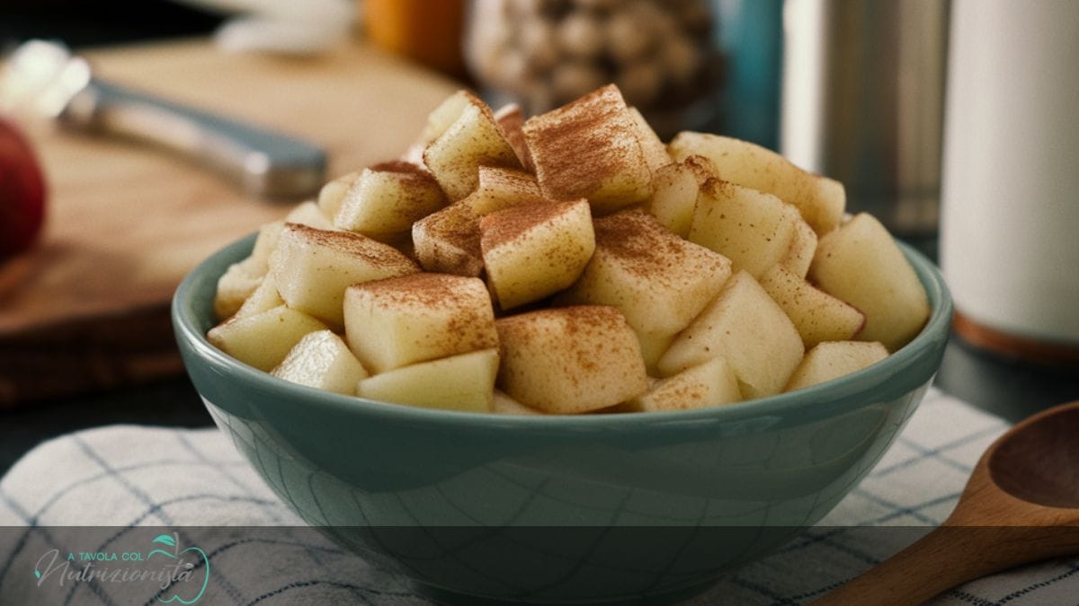 Mele Cotte Bollite Senza Zucchero