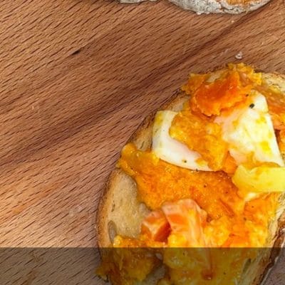 zucca e uova sode