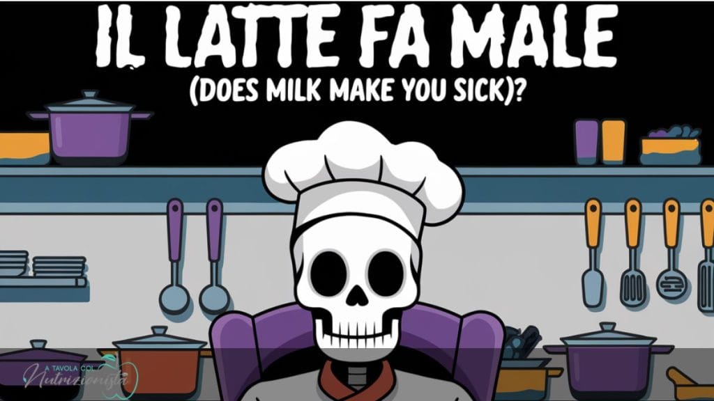 il latte fa male Bufale in Padella