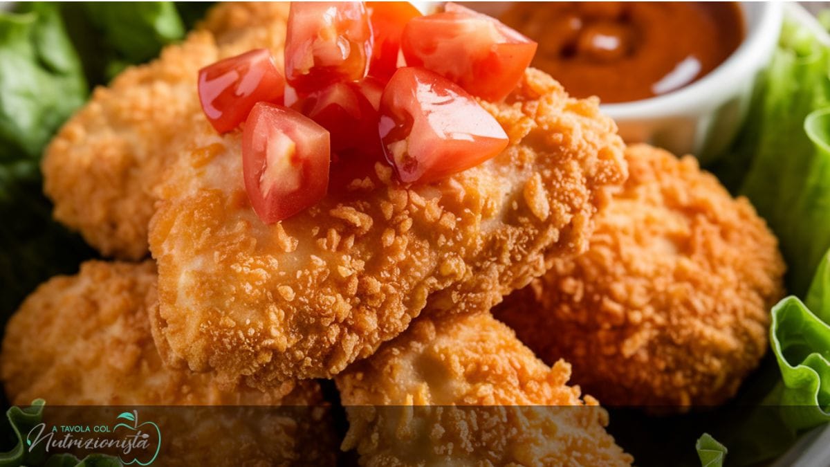 Nuggets di Pollo Croccanti e Leggere in Friggitrice ad Aria