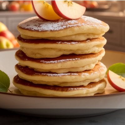 pancake di mele