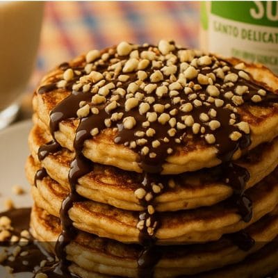 Pancake senza glutine e senza lattosio