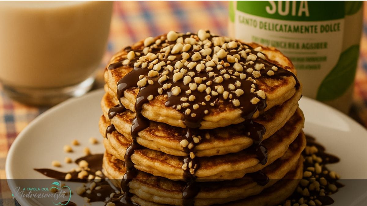 Pancake senza glutine e senza lattosio
