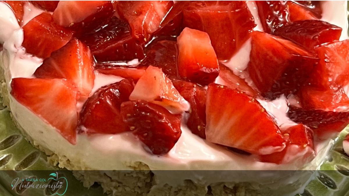 Yogurt Cake Proteica alle Fragole