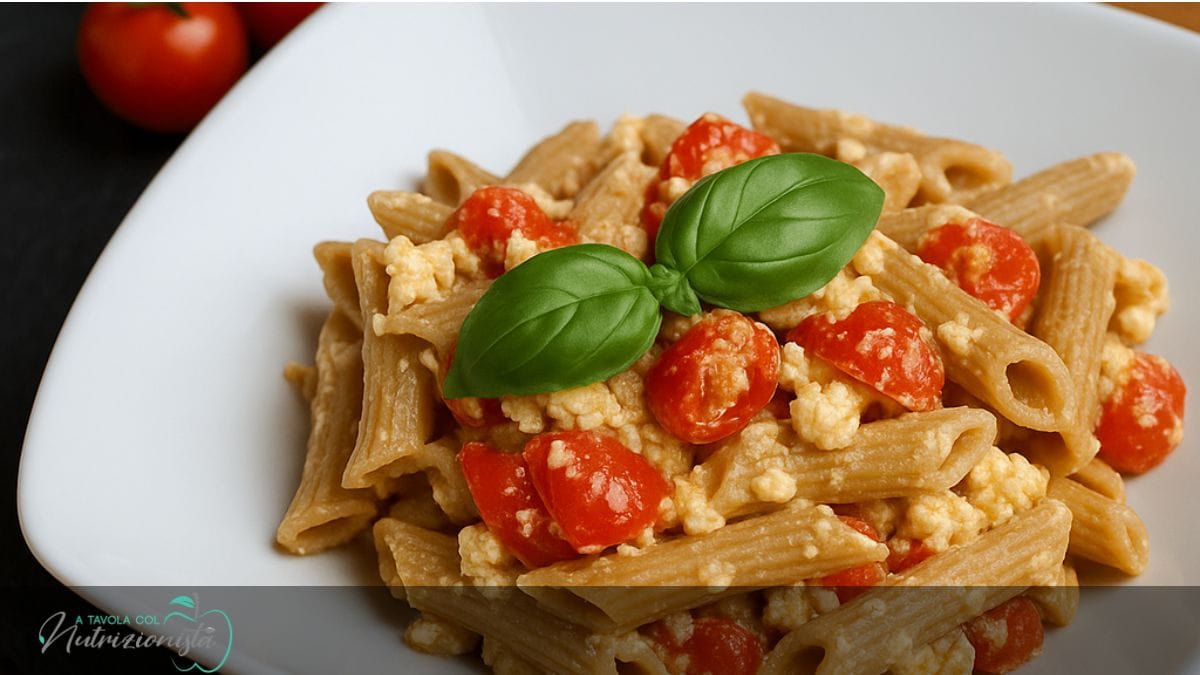 Pasta ricotta e pomodorini