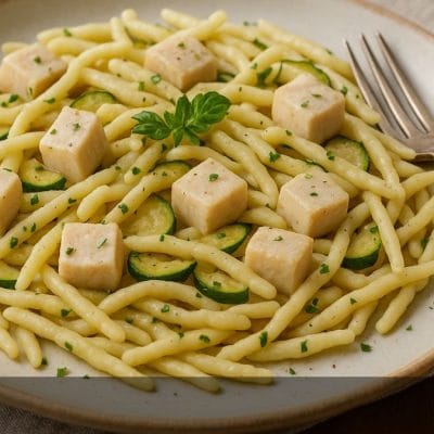 Pasta pesce spada e zucchine