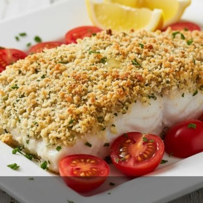 Filetto di branzino in crosta