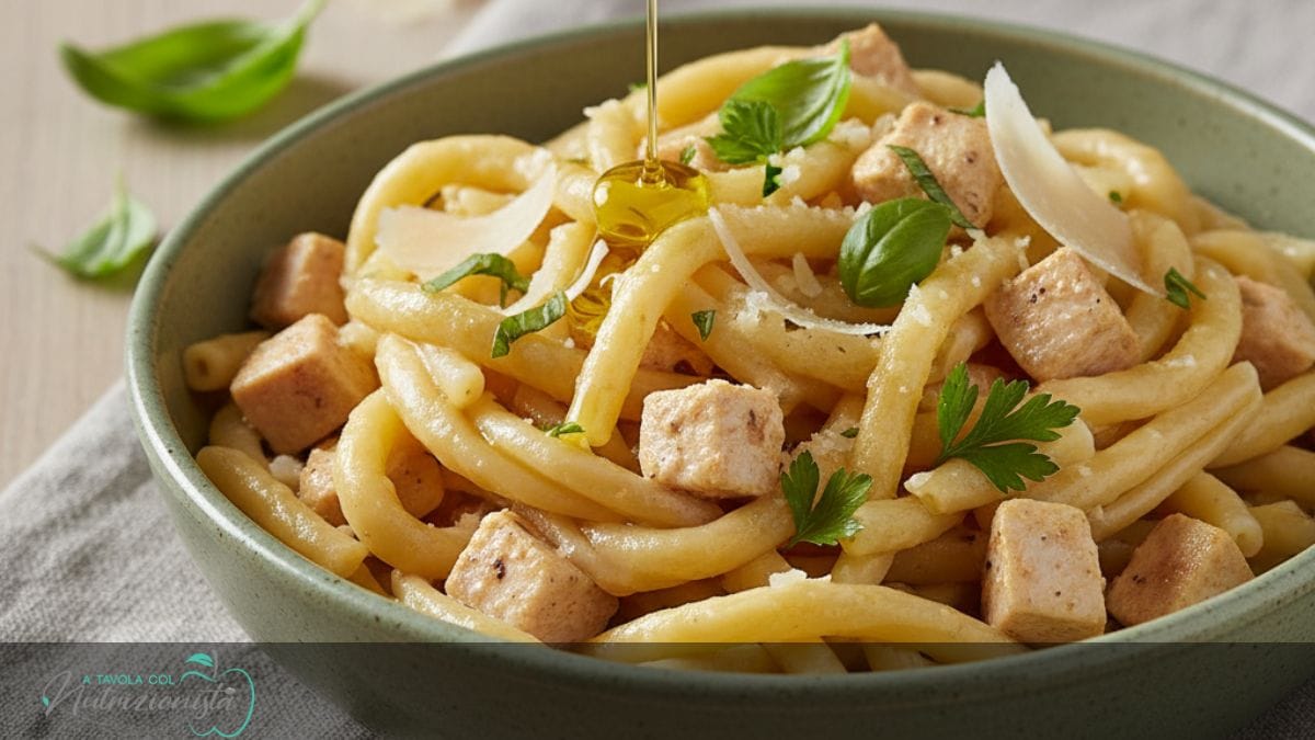 Pasta pesce spada e zucchine