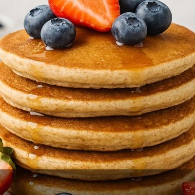 Pancake proteici con albumi e avena