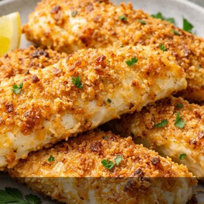 Merluzzo croccante marinato allo yogurt cotto in friggitrice ad aria, ricetta proteica e leggera