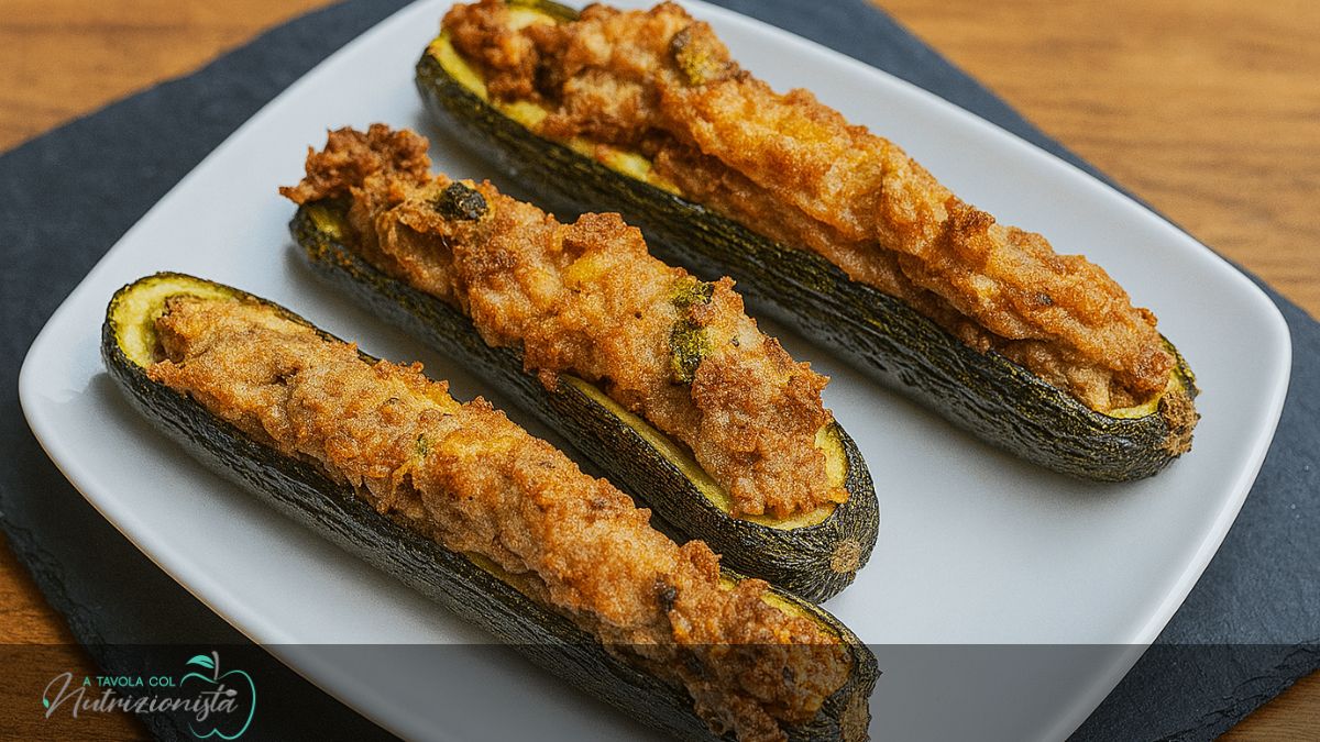 Zucchine Ripiene di Carne e Patate | Ricetta Light e Nutrizionalmente Bilanciata