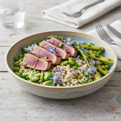 Risotto agli Asparagi e Piselli in Friggitrice ad Aria: Il Primo Cremoso che Non Ti Aspetti