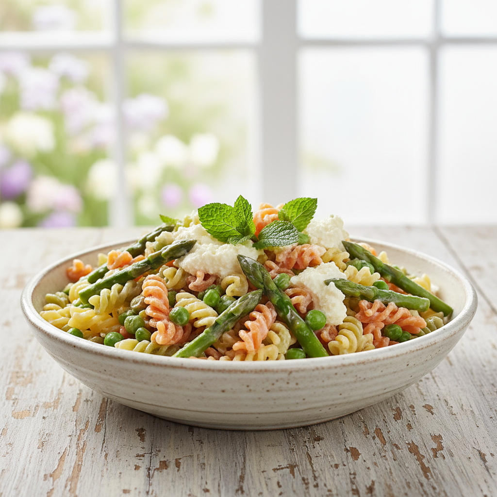 Insalata di Pasta Integrale con Asparagi e Piselli: Il Primo Piatto Freddo che Conquista