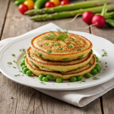 Pancake al Salmone con Piselli: Il Dessert Salato che Conquista