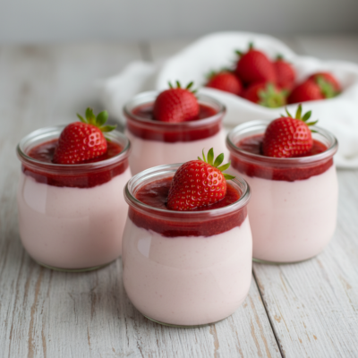 Budino Proteico alle Fragole in Pentola: il Dessert Fit di Maggio che Non Ti Aspetti