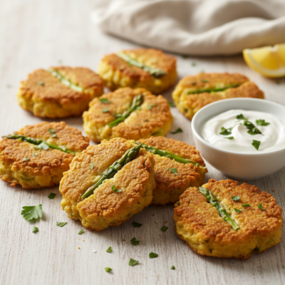 Frittelle di Ceci e Asparagi: il Secondo Vegetariano Primaverile che Non ti Aspetti