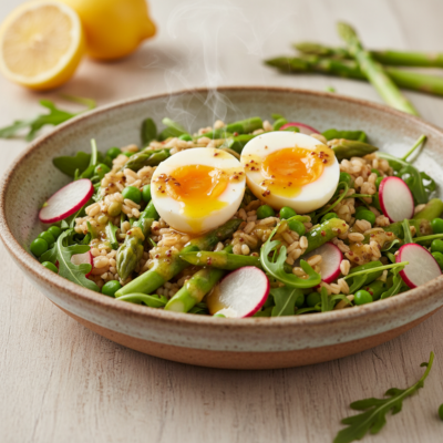 Risotto al Forno con Asparagi e Piselli: il Primo Vegetariano di Stagione che Non Ti Aspetti