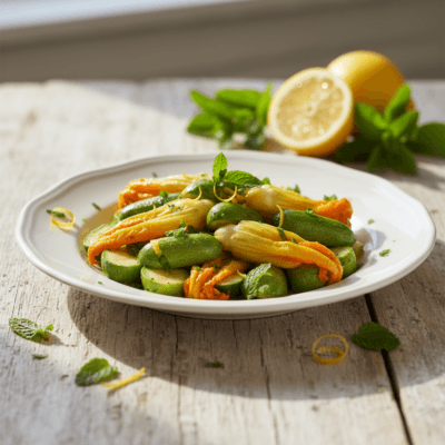 Insalata di Salmone con Asparagi, Fave e Menta: il Secondo Fit di Maggio