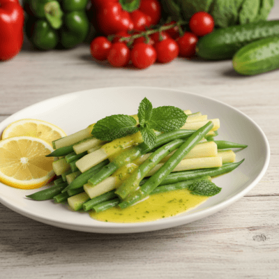 Salmone in Brodetto di Pomodorini e Zucchine