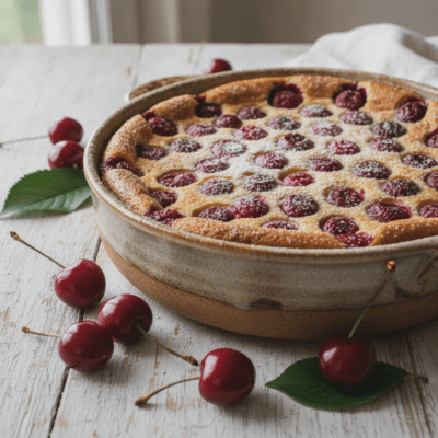 Clafoutis Fit alle Ciliegie