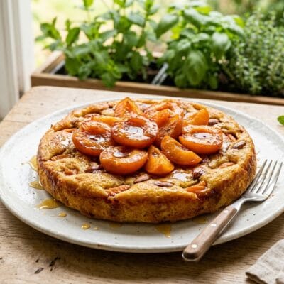 Frittata Dolce alle Albicocche e Ricotta