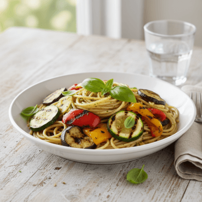 Pancake Proteici alla Friggitrice ad Aria con Yogurt Greco e Zucchine