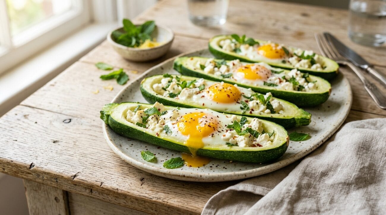 Uova in Cocotte di Zucchine alla Friggitrice ad Aria