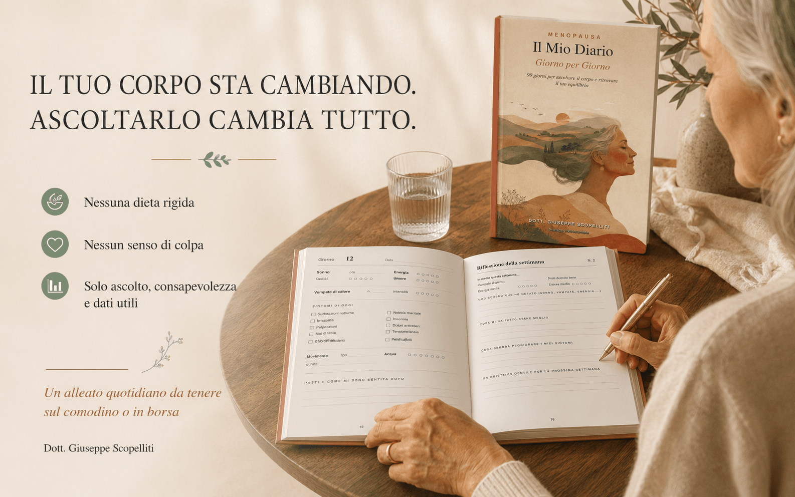 Menopausa - Il Mio Diario Giorno per Giorno: 90 giorni per ascoltare il corpo e ritrovare il tuo equilibrio - immagine 3