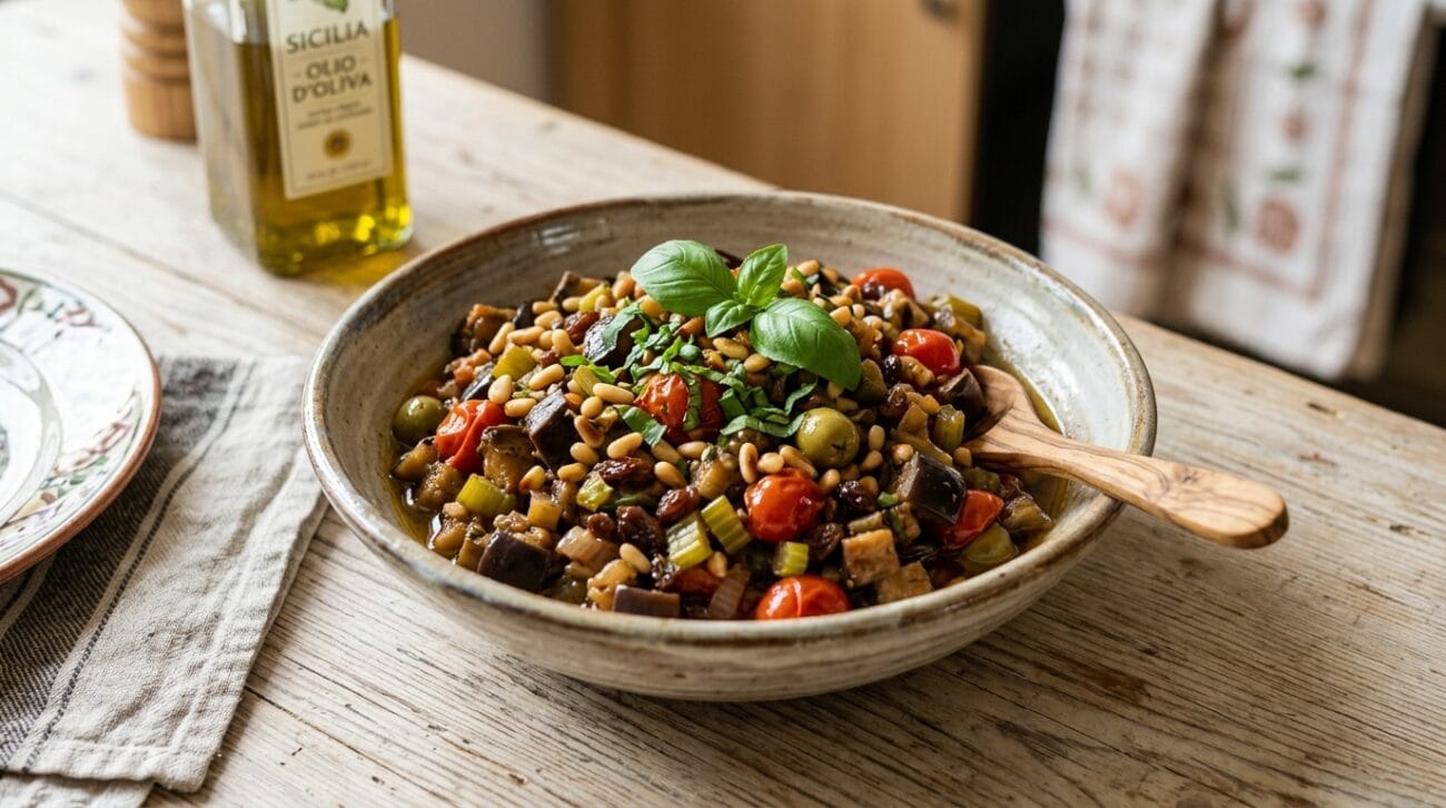 Caponata Light Di Melanzane Senza Frittura