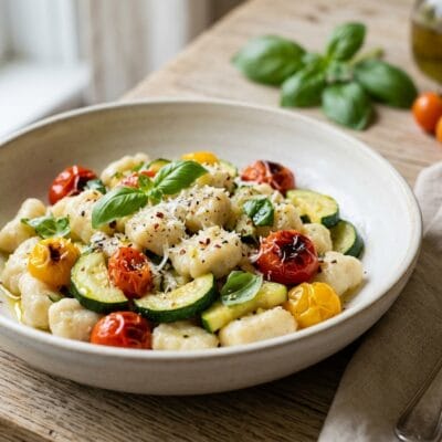 Pancake Salati Alle Zucchine Con Zuppa Fredda Di Pomodoro