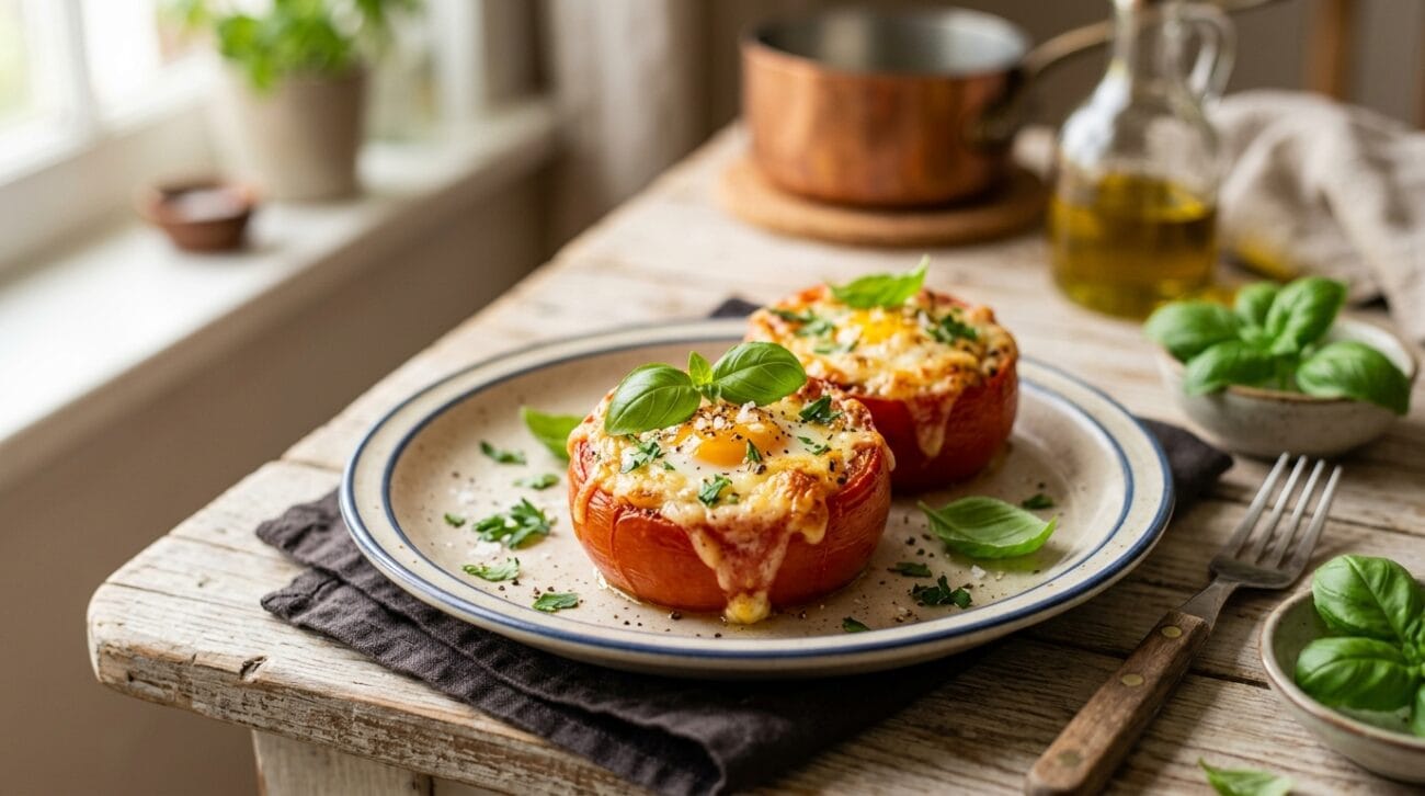 Uova in Nido di Pomodoro al Forno