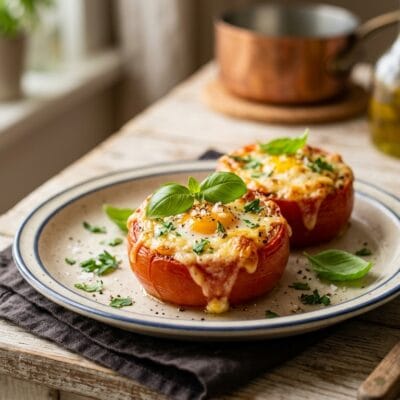 Uova in Nido di Pomodoro al Forno