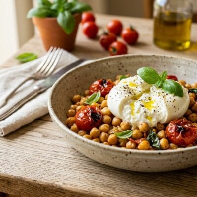 Insalata Tiepida di Pollo Grigliato con Verdure d'Estate e Crema allo Yogurt