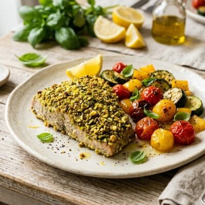 Nidi Di Peperoni Grigliati Con Uovo E Feta