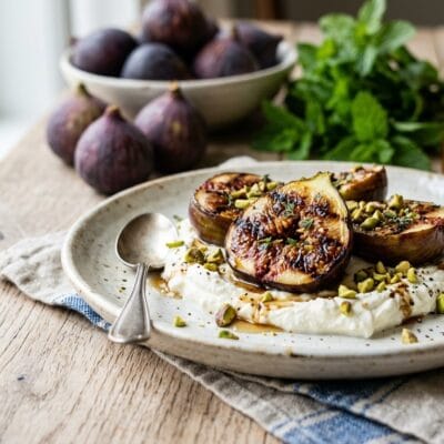 Tulipani di Salmone e Fichi in Friggitrice ad Aria