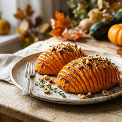 Tonno Fresco Al Vapore Con Crema Di Zucca E Finocchi Croccanti